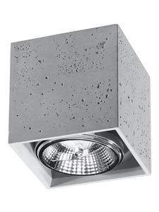 Потолочный светильник MIOSECCO серого цвета, высота 14 см Nice Lamps