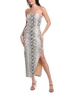 Платье миди STUDIO LEXI Deka Studio Lexi, коричневый