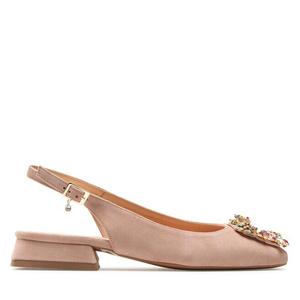 Сандалии R.Polański 1595 Beżowy Zamsz, бежевый