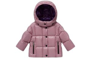 Детская пуховая куртка Moncler, светло-розовый
