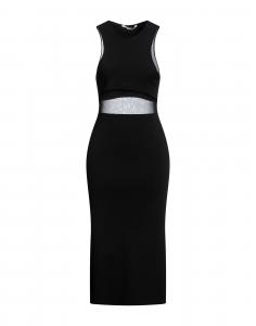 Платье миди Stella Mccartney, черный