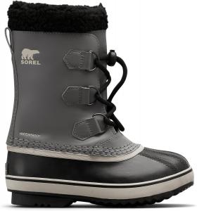 Детские зимние непромокаемые сапоги Sorel Yoot Pac из нейлона, черный