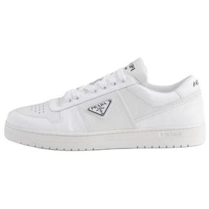 PRADA Кроссовки для скейтбординга Downtown Low Top, белые, мужские