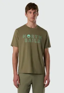 Футболка с принтом North Sails, Deep Green
