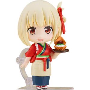 Фигурки chibi lycoris recoil, tsubame kamoi, cafe uniform, doki dandy, предзаказ, 10 см GOOD SMILE COMPANY