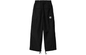 Джинсовые хлопковые карго-брюки Carhartt WIP, черный