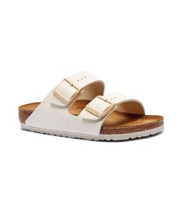 Сандалии женские Birkenstock Аризона с добавлением кожи, экрю
