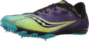 Мужские гоночные кроссовки Saucony Endorphin Track, фиолетовый/черный