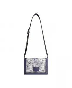 Городская сумка-почтальон с графическим принтом листьев Tommy Bahama, коричневый/бежевый