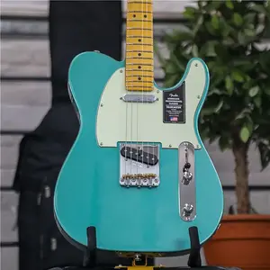 FENDER American Professional Classic Telecaster MN в цвете Faded Sherwood Green Metallic