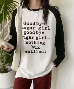 Футболка с длинными рукавами-реглан с принтом Aimoha - Select -, цвет White