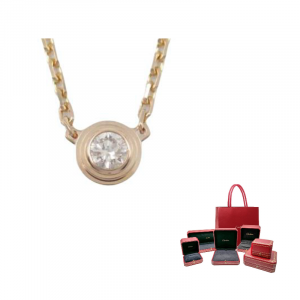 Cartier Колье Damour из розового золота 18 карат 2010