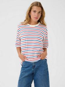 KAwinny футболка из хлопка в полоску KAFFE