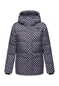 Стеганая куртка Wikesh принт Ragwear, лавандовый