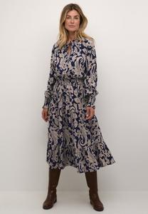 Платье Cream CRLUCY LONG DRESS, Blue Paisley/Light Blue