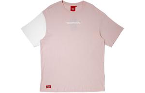 Футболка унисекс белая/грязная пудра Dickies, белый