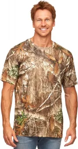 Realtree мужская футболка Essential Camo COLOSSEUM