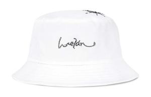 WE11DONE Белая унисекс-ведро-шляпа, White