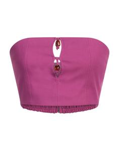 Топ Ganni, лиловый