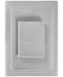 Комплект постельного белья из микрофибры Easy Care, 3 предмета, однотонный, размер Twin Macy's, оловянно-серый