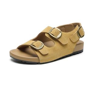 Сандалии с одним ремешком женские HUANAI, Yellow