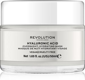 Ночная увлажняющая маска для лица с гиалуроновой кислотой Revolution Skincare, 50 мл