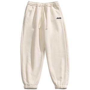 Повседневные брюки Unisex Moderate Cuffed Jeep, экрю