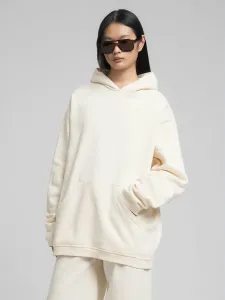 Длинная объемная толстовка с вышивкой