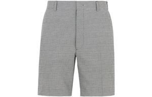 FENDI Повседневные шорты мужские gray white