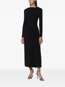 Платье миди с драпировкой Simkhai, черный