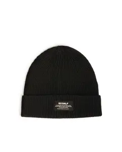 Мужская кепка с логотипом на передней части Ecoalf, черный