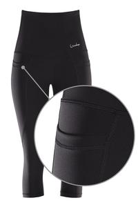 Спортивные леггинсы Winshape Functional Comfort High Waist 3/4 Tights HWL215C, черный