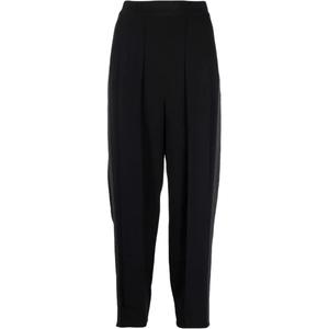 Брюки с контрастной строчкой Stella McCartney, черный