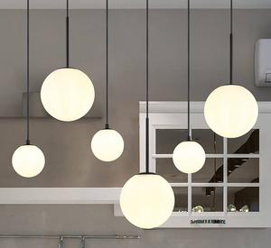 Подвесной светильник Globo Lighting Hallie, опаловое стекло / железо - 6 ламп