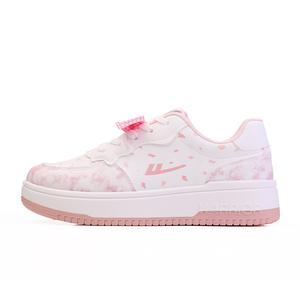 WARRIOR Кроссовки для скейтбординга с амортизацией, износостойкие, легкие, женские, белые, розовые