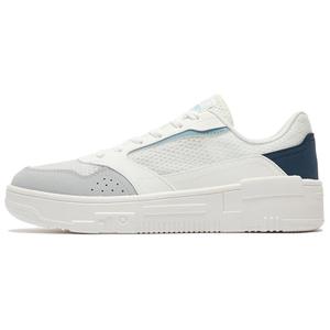 361° Износостойкие и легкие низкие скейтерские кроссовки мужские бело-голубые, цвет White Blue