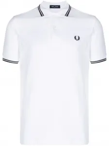 Рубашка поло с логотипом Fred Perry, белый
