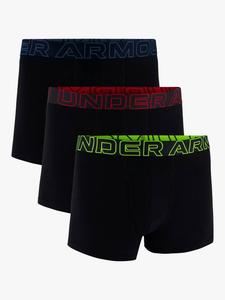 Боксеры Performance Neon с контрастной резинкой Under Armour, Pack of 3, Black
