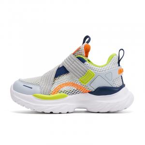 Износостойкие дышащие детские повседневные кроссовки Kids' BKG, серый