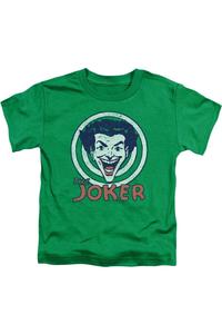 Футболка с коротким рукавом для малышей DC Comics Joke Target Gildan, зеленый