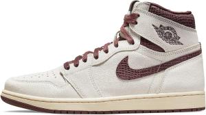 Мужские кроссовки Air Jordan 1 Retro High Original, Burgundy Crush Sail