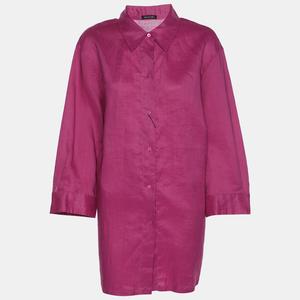 424 Рубашка Elena Miro из розового трикотажа с рукавами 3/4