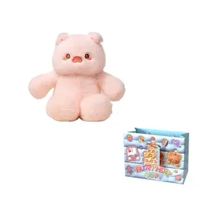 Плюшевая игрушка lambskin three flowers kitten, плюшевая кукла, высота 50см MORTEN SOLUM, Running Piglet