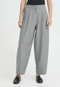 Брюки-Бочки фава Ichi, Grey Melange