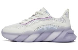 361° Повседневные туфли женские, низкие, цвет «перо» белый/фиолетовый гиацинт