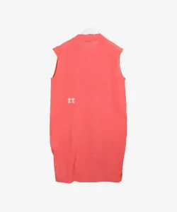 Длинный вязаный жилет из смеси льна Studio Picone, цвет Orange(030)