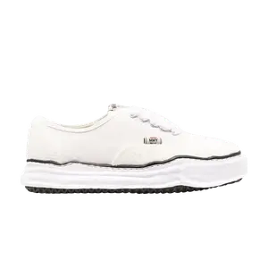 Кроссовки Maison Mihara Yasuhiro Baker OG Sole Sagara Embroidery Low White, белый