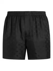Шелковые боксеры DOLCE & GABBANA, черный