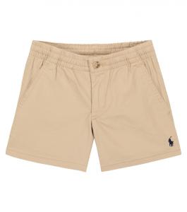 Шорты из хлопкового твила Polo Ralph Lauren, коричневый