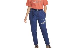 Повседневные брюки женские синие Nike